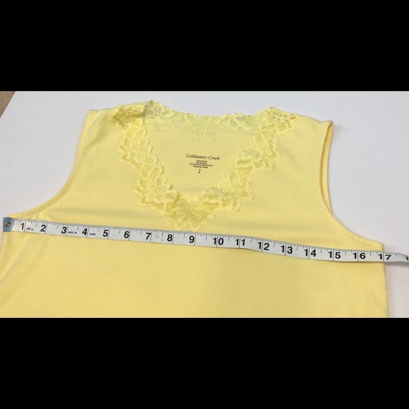 Coldwater Creek V- Neck Tank Top - Small - Picture 8 of 8
